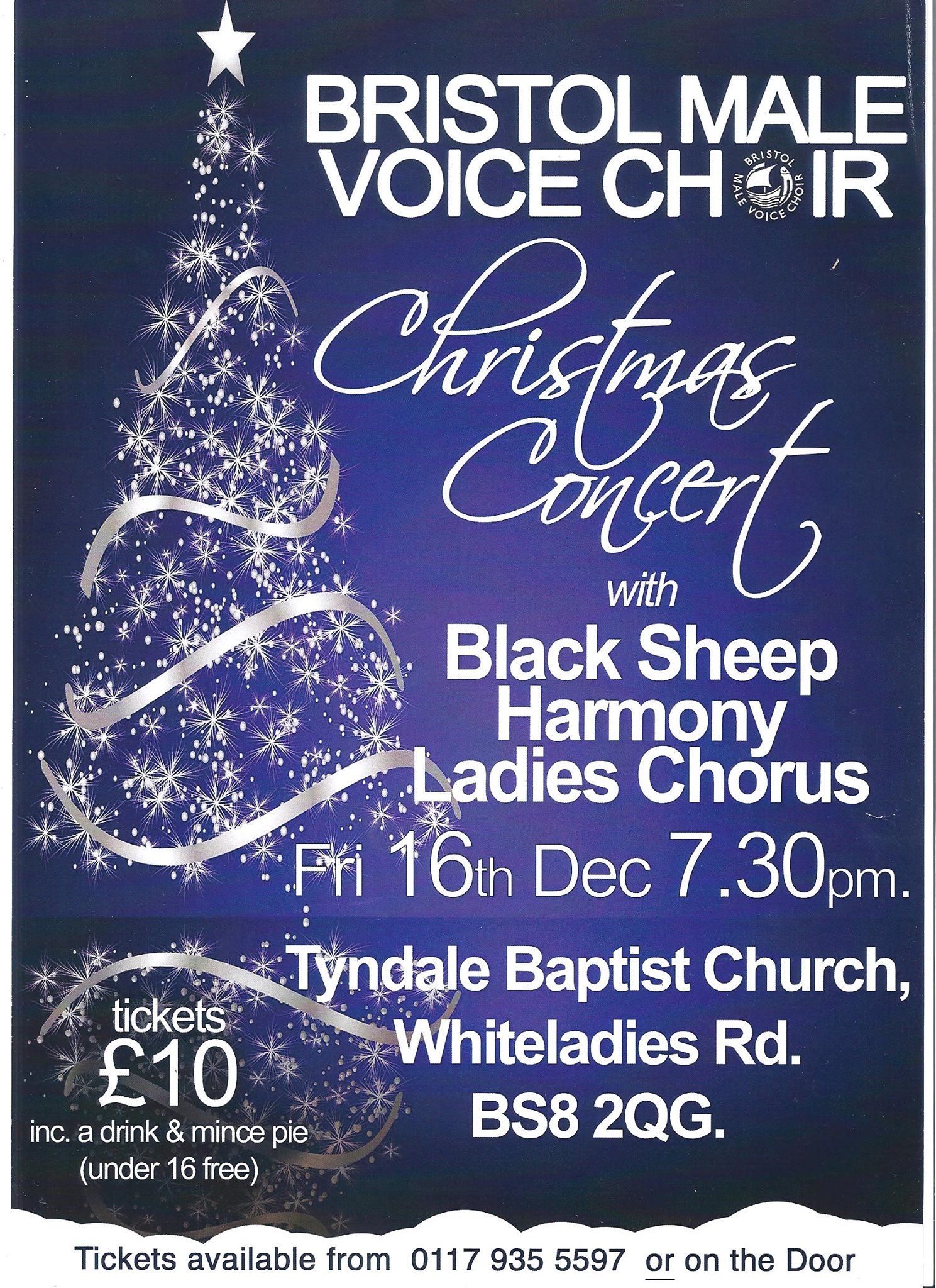 #1 Bristol Male Voice Choir & Black Sheep Harmony Christmas Concert